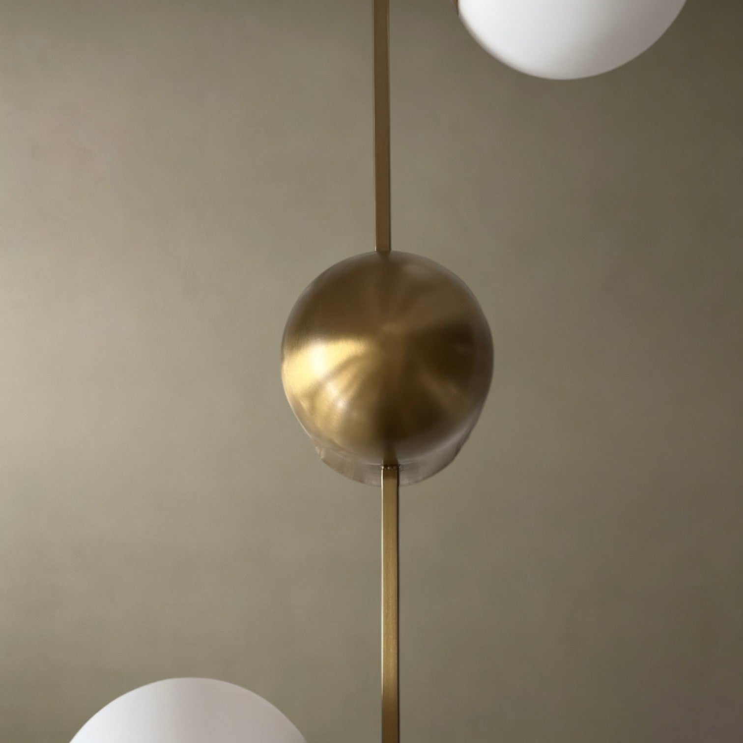 Frosted Glass Spherical Wall Lamp