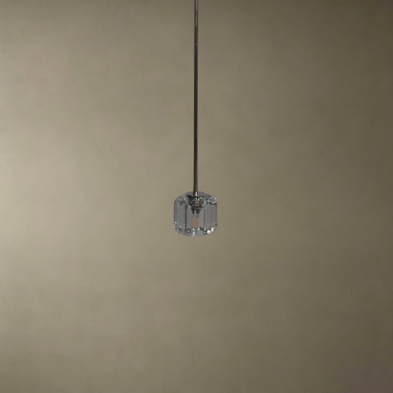 Crystal Column Pendant Light