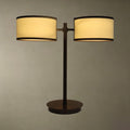 Modern Desk Lamp with Double Shades