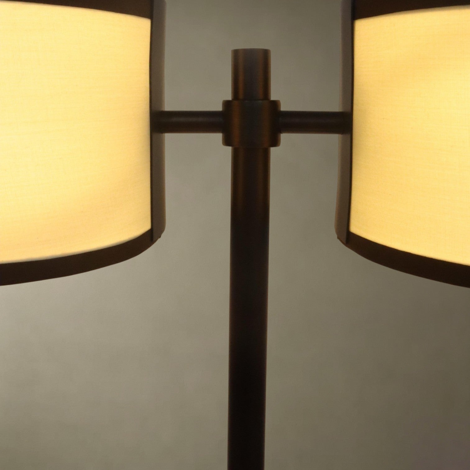 Modern Desk Lamp with Double Shades