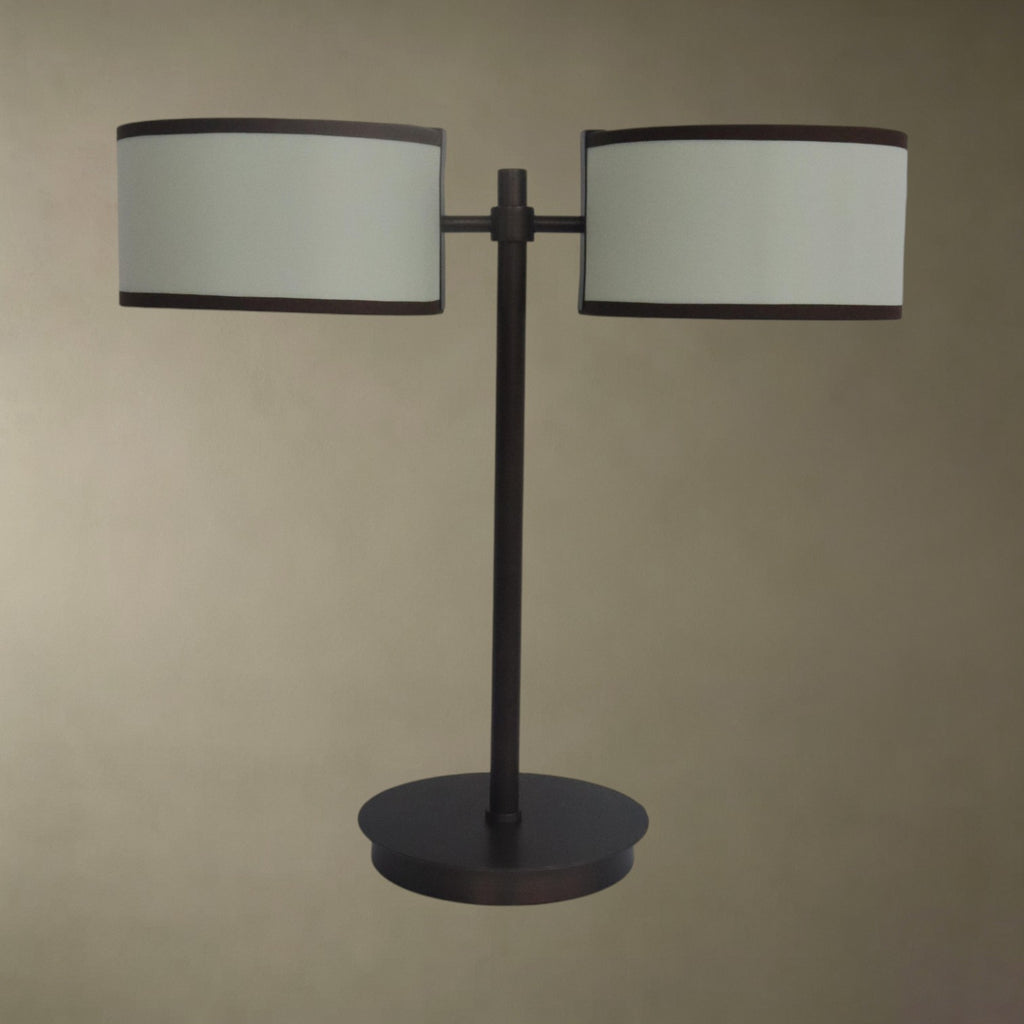 Modern Desk Lamp with Double Shades