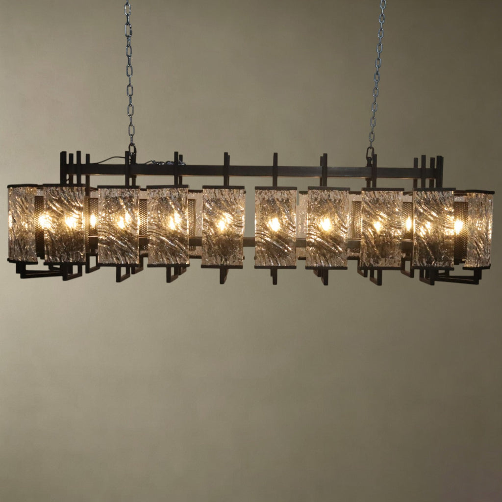 Crystal Bar Chandelier