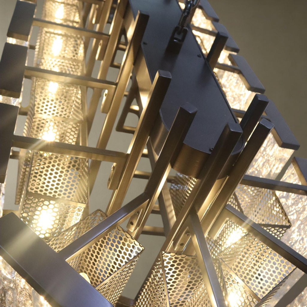 Crystal Bar Chandelier
