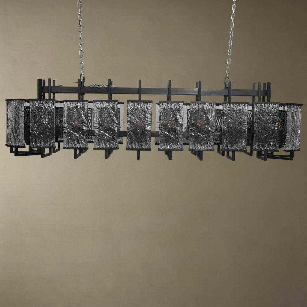 Crystal Bar Chandelier