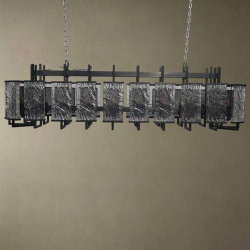 Crystal Bar Chandelier