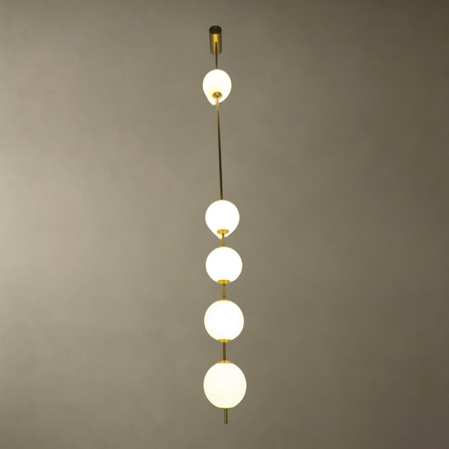 Linear Spherical Wall Lamp