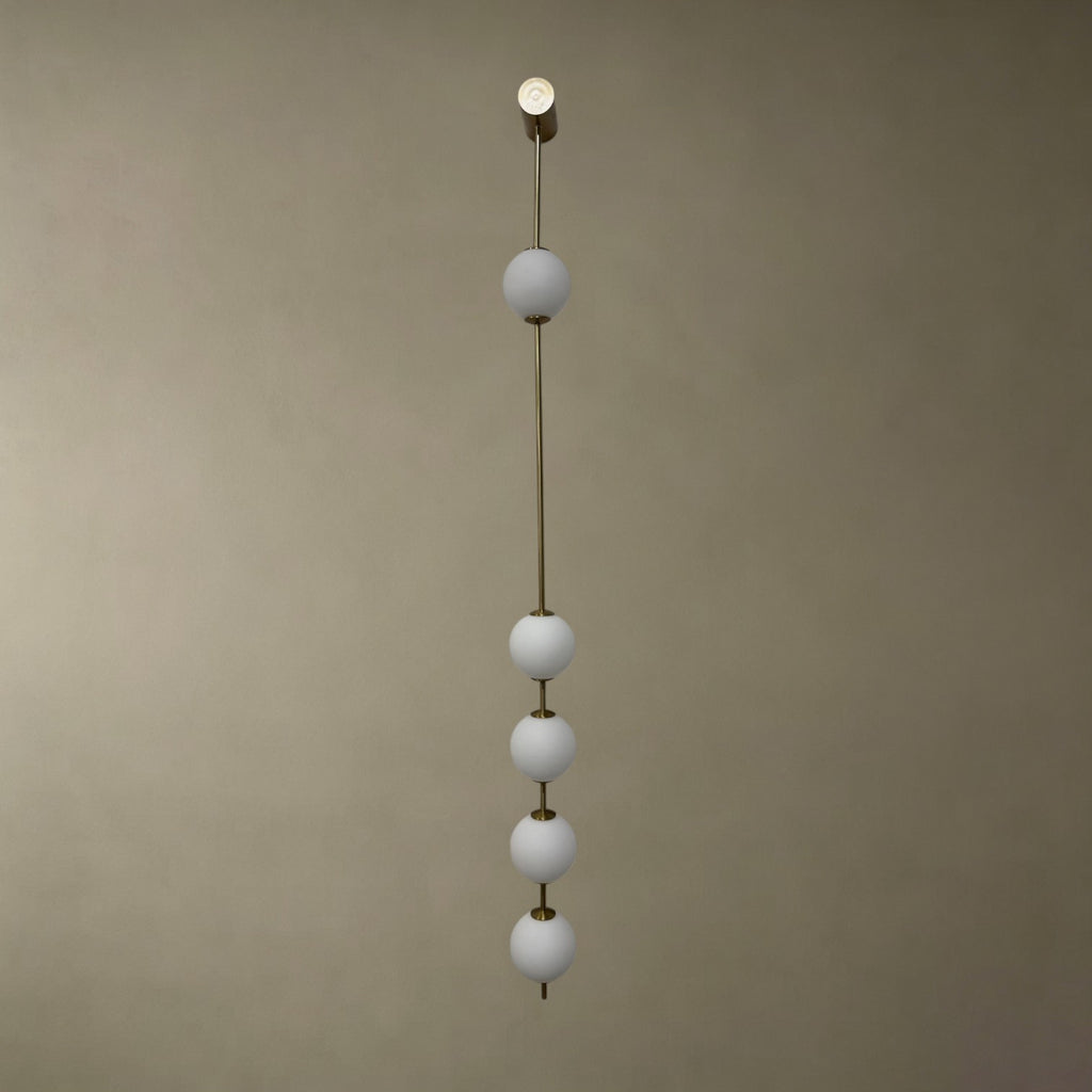 Linear Spherical Wall Lamp